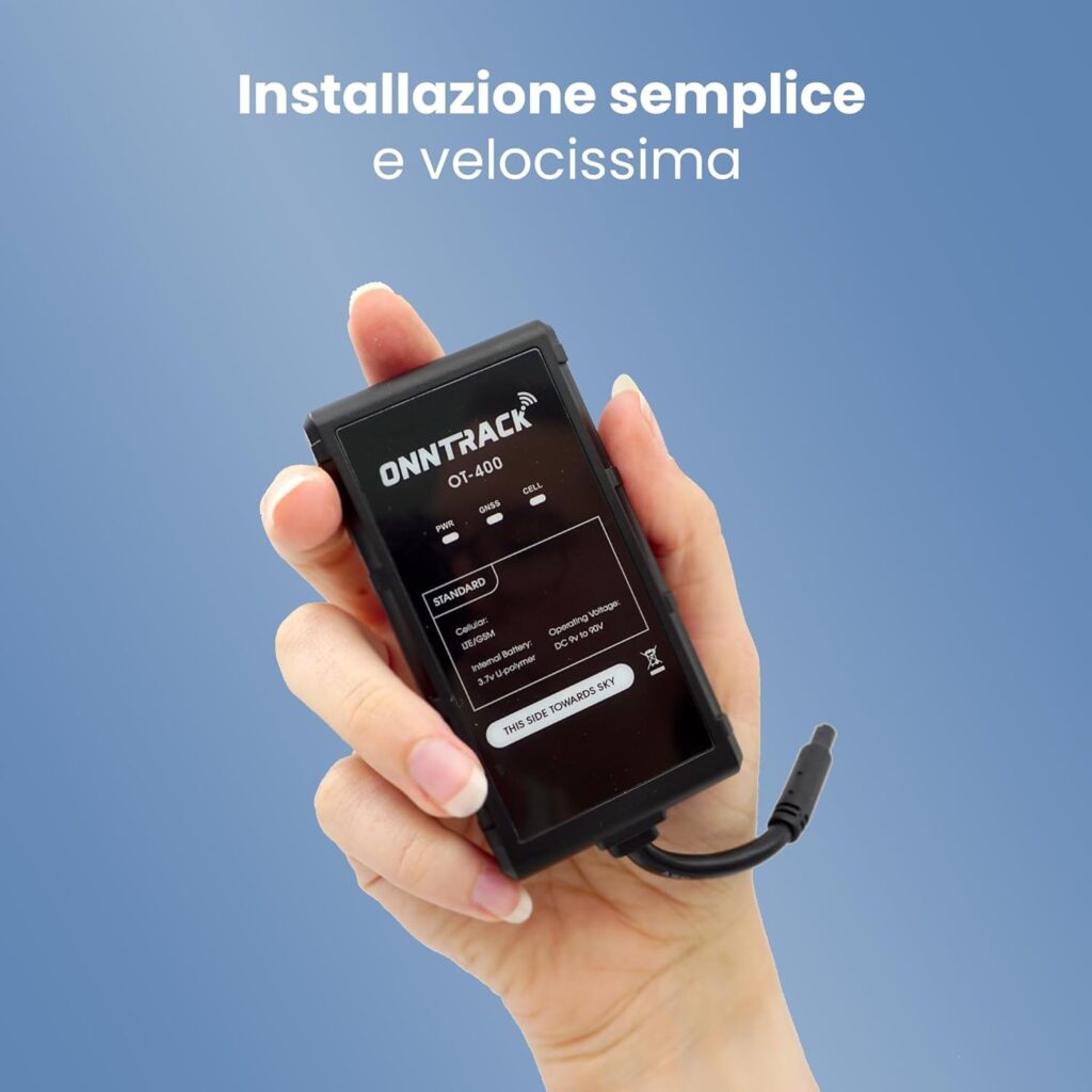 400 GPS Tracker | Built-in Tracker | Lifetime Free Tracking | Tracker for Car | Tracking Transmitter | Works Without Subscription