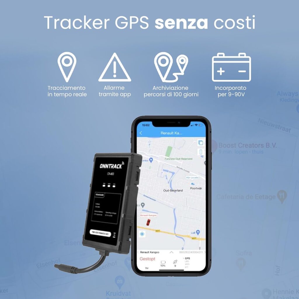 400 GPS Tracker | Built-in Tracker | Lifetime Free Tracking | Tracker for Car | Tracking Transmitter | Works Without Subscription