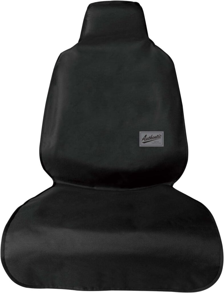 Bonform 4092-10BK Fine EX Seat Cover, Wide Size, Waterproof, Water Repellent, Front Seat, Black