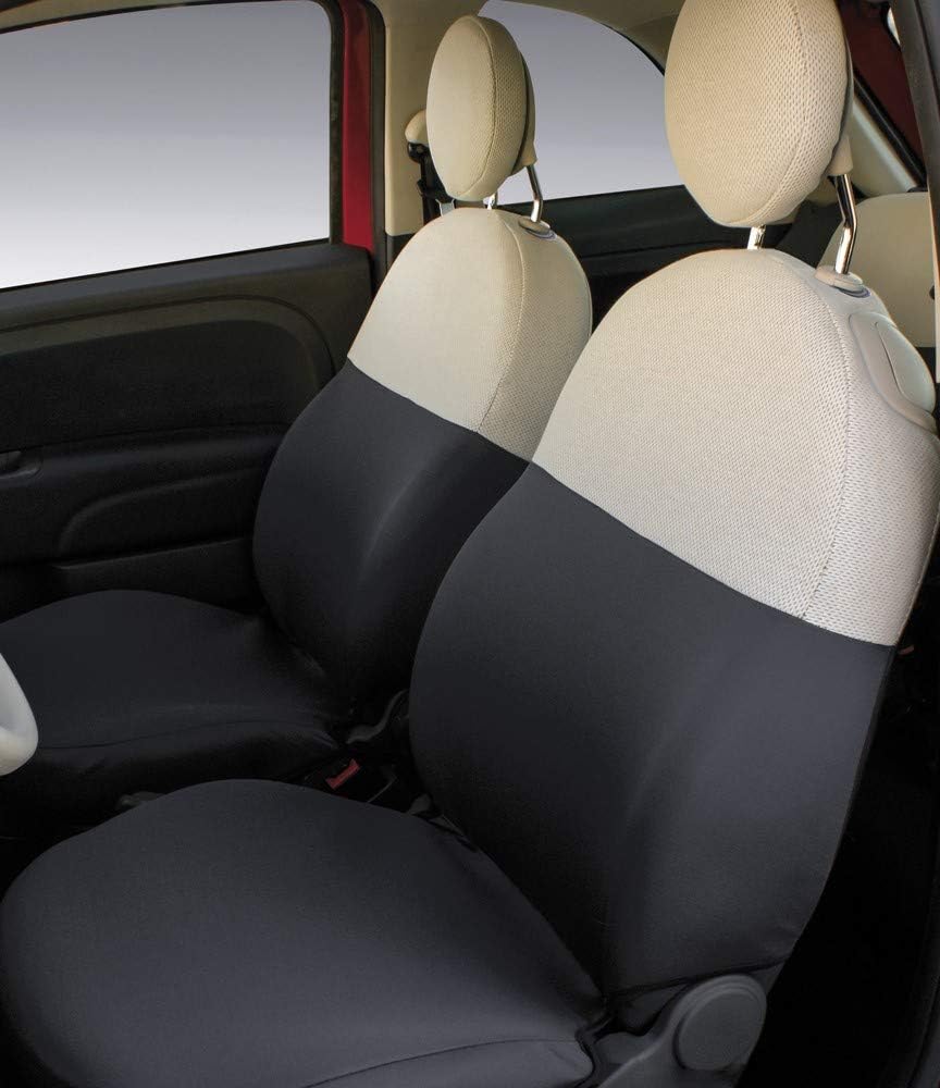 CORA Custom Front Seat Covers Fiat Grey/Cream