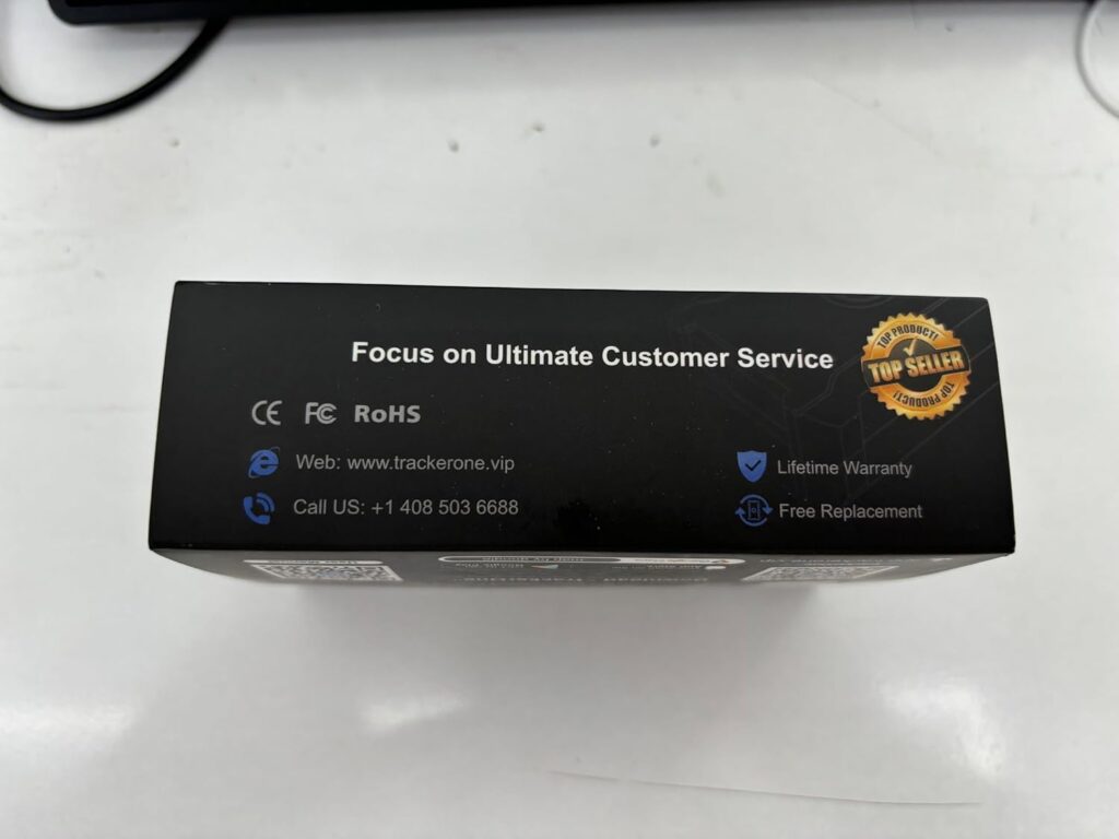 GPS Tracker for Car Motorcycle Standby Days 6000mAh Anti-Theft Alarm, Global Real Time Location - Free SIM Card, App Included, Subscription Required