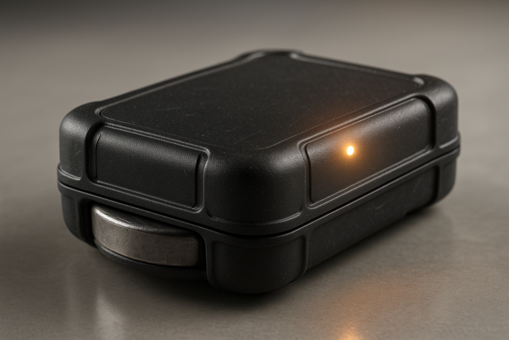 GPS Tracker Power Finder - Car Tracker up to Days Battery Life, Magnetic GPS Tracking for Cars, Boats or Trucks, Tracking Device for Vehicles with Location, Route  Speed Monitoring