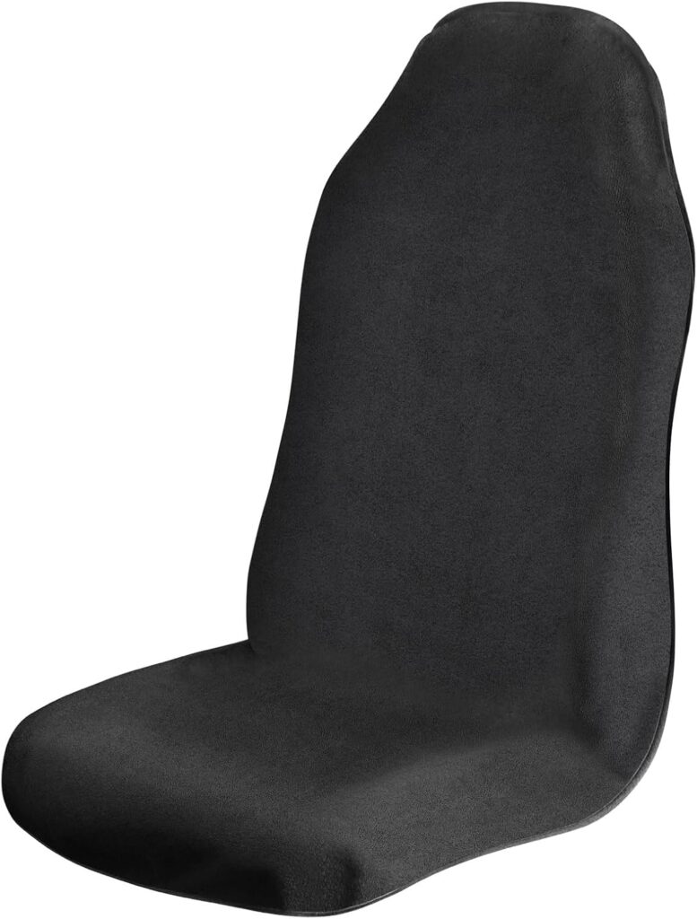 Heavy Duty Car Seat Covers, Waterproof Seat Protector, Front Seat Covers for Cars, Universal Fit Seats Cover For Car  Van with Anti Slip Design, Easy Clean Seats Cover (Single)