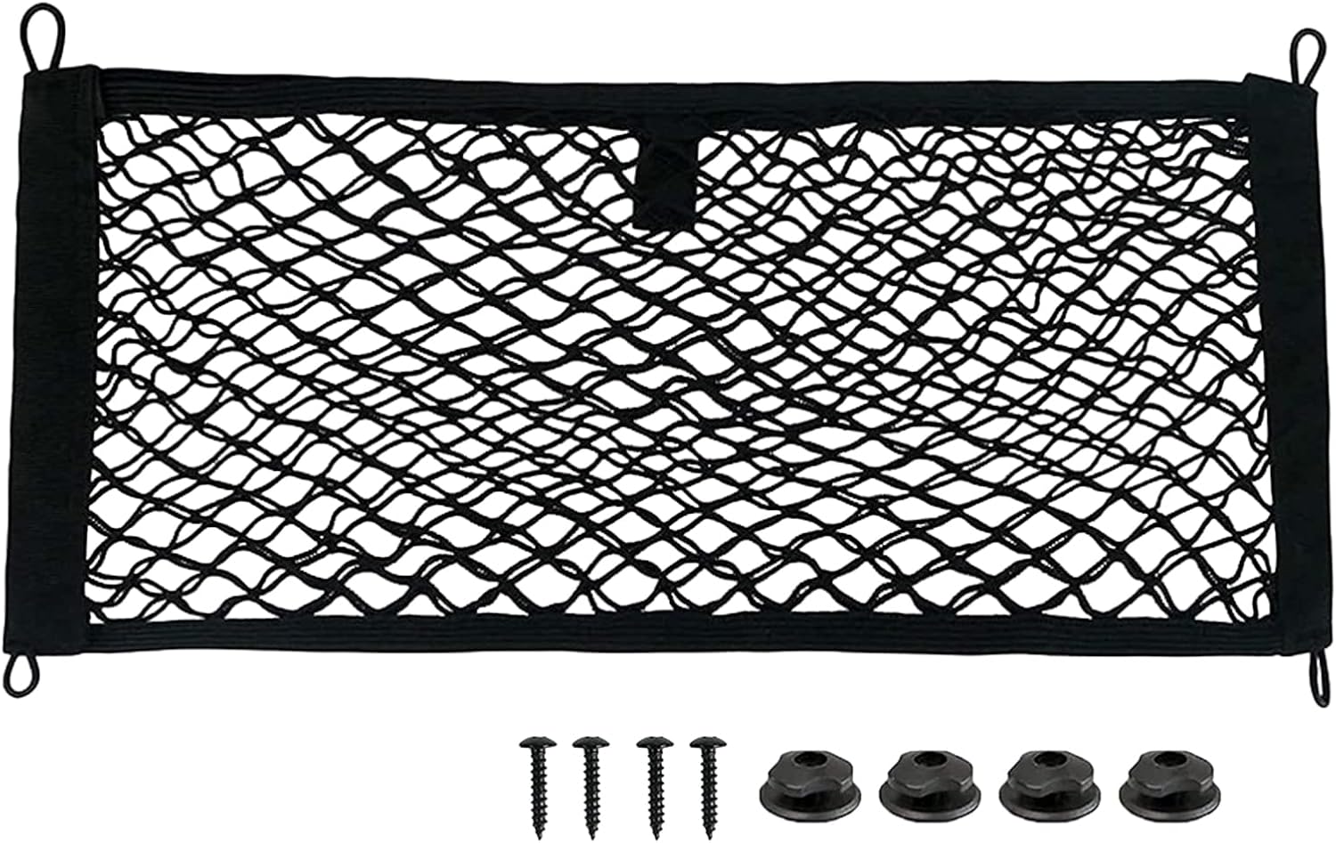Kingsea Car Mesh Bag, Storage Net for Camping, Car, Organiser Ooffre Ooiure (25 x 45 cm), Storage Net for The Boot