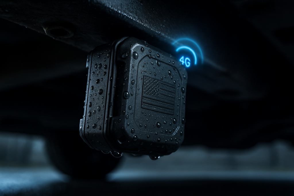 LandAirSea GPS Tracker - USA Manufactured, Waterproof Magnet Mount. Full Global Coverage. 4G LTE Real-Time Tracking for Vehicle, Asset, Fleet, Elderly and More. Subscription is Required.