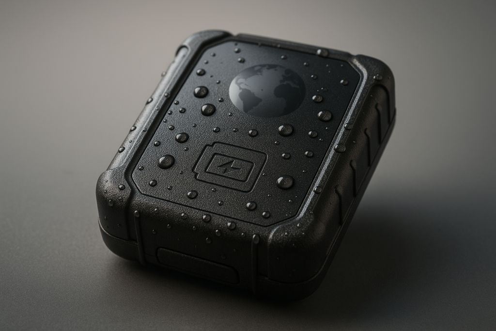 Loca GPS Trackers - No Subscription or SIM Card - Year Battery Life at Locations Per Day - Waterproof - Car, Engine, Motorhome, Bicycle  Boat - Cover EU + Countries