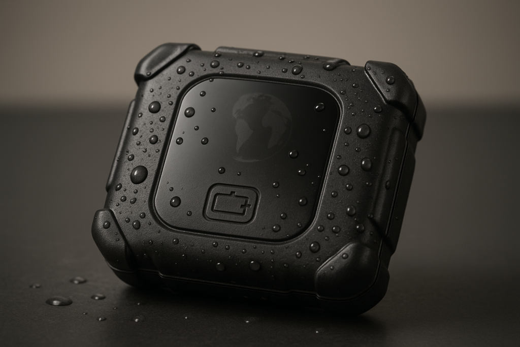 Loca GPS Trackers - No Subscription or SIM Card - Year Battery Life at Locations Per Day - Waterproof - Car, Engine, Motorhome, Bicycle  Boat - Cover EU + Countries