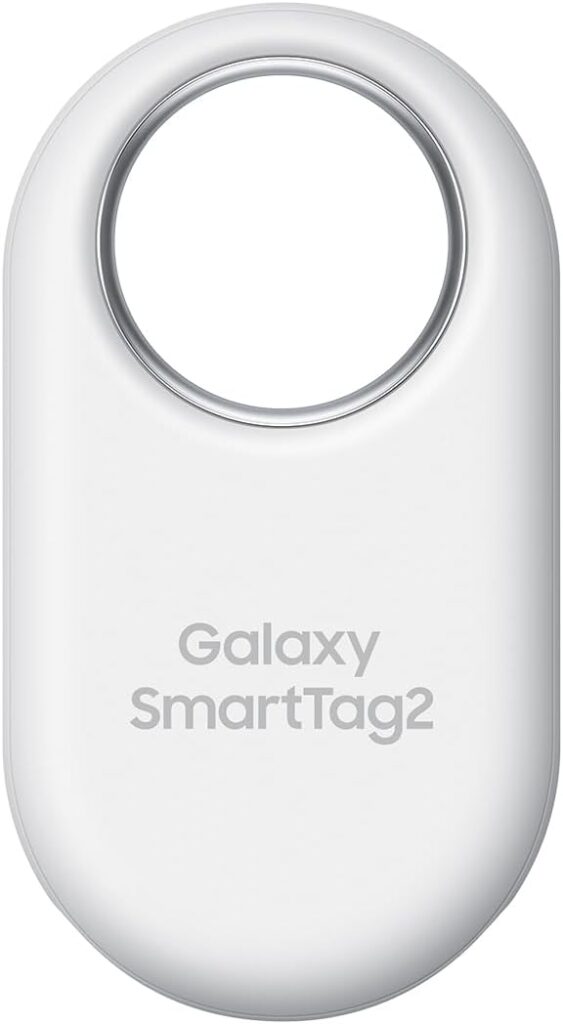 Samsung Galaxy SmartTag2 (1 Pack) Bluetooth Tracker, Compass View, AR Find Lost Mode, White