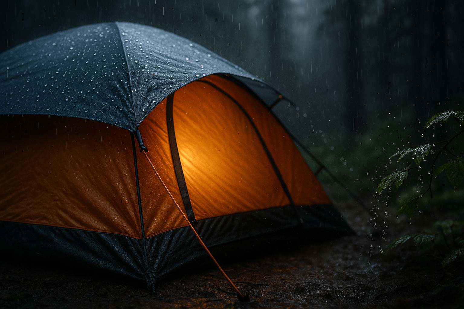 Setup for Camping in the Rain (Stay Dry Guide) – 9 Proven Tips