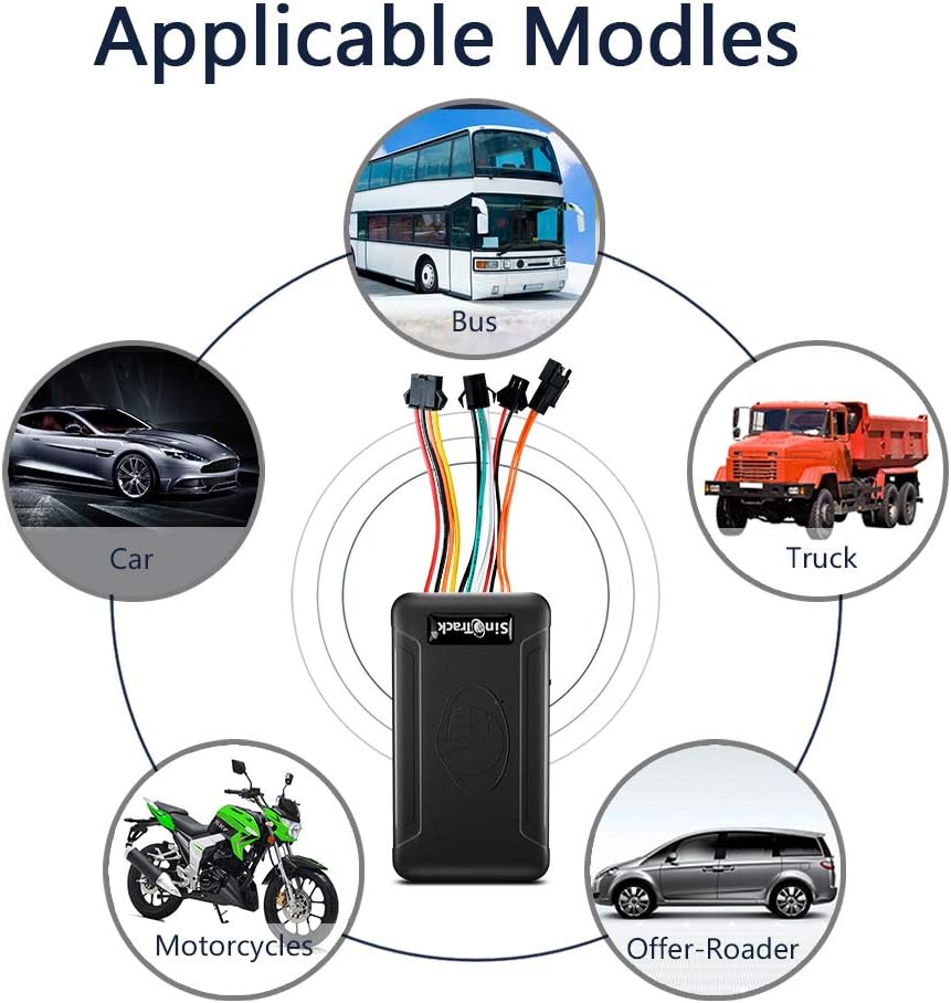SinoTrack Car GPS Tracker, ST-906L 4G GPS Tracker Tracking Real-time Location Device, Car Motorcycle GPS Device for Truck Taxi Bus