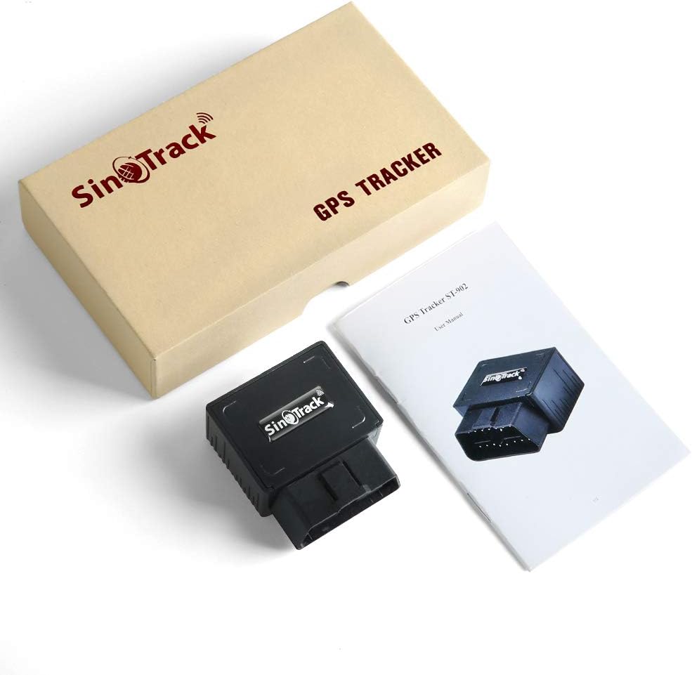 SinoTrack ST-902L 4G Real-Time Vehicle OBD GPS Car Tracking Device Locator, OBD II GPS Tracker for Car Truck Taxi