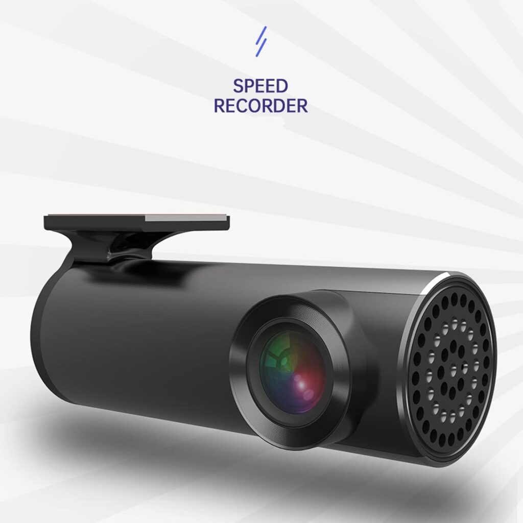 Smart Dash Cam, HD Dash Cam for Cars with Night Vision, ADAS Loop, USB Connection, GPS Supported Smart Car Dashboard Camera for Safe Driving