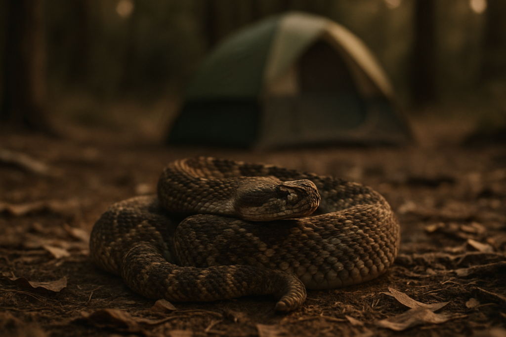 Snake  Wildlife Safety Guide for Campers: Essential Tips